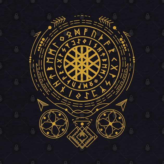 Web of Wyrd | Norse Pagan Symbol by CelestialStudio